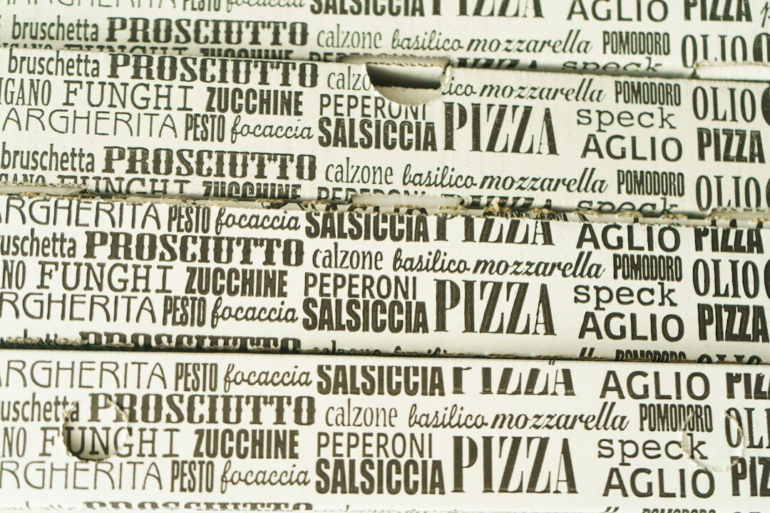 Stack of printed newspapers