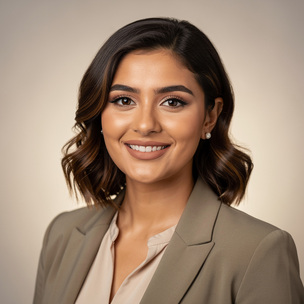 Turkish woman digital content editor portrait
