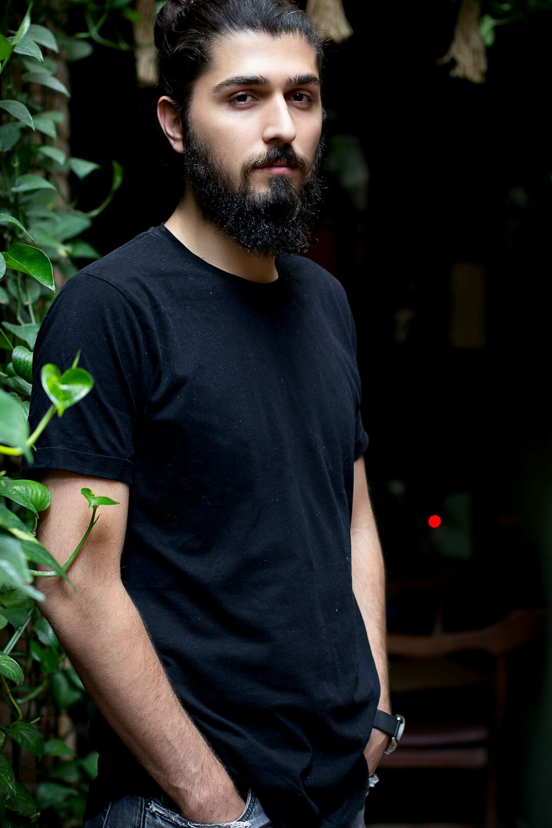 Turkish male editor in chief with beard